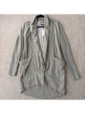 Pure + Good Cardigan Womens S Cascadia Open Front Relaxed Fit Anthropologie NWT